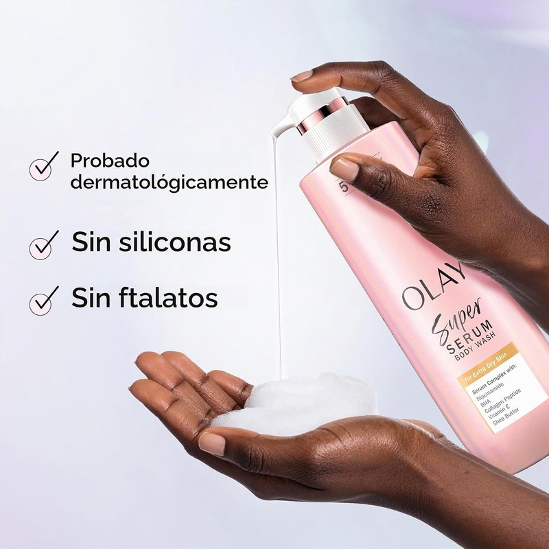 Olay Gel de Ba?o Super Serum para Piel Extra Seca