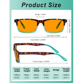 Eyekepper Multipack Orange tinted Blue Light Blocking Reading Glasses for Women Men Readers Computer Eyeglasses +0.00