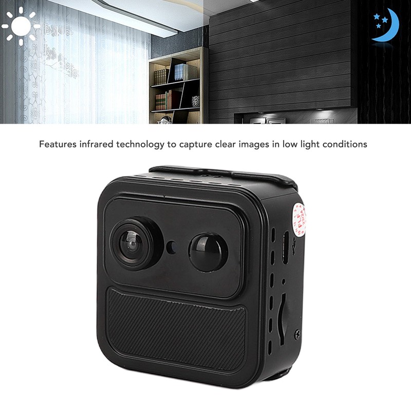 Wireless Wifi Security Camera HD Night Vision 160° Rotatable Smart