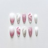 [Reverberation Scent] Handmade nail tips - Coffin Egg / [잔향