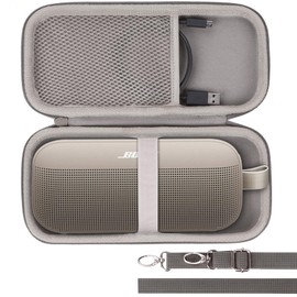 Lebakort Hard Case Compatible with Bose SoundLink Flex (2nd Gen) Bluetooth Portable Speaker (Earthy Brown Case)
