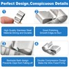 altivox Trailer Frame Wire Clips, 304 Stainless Steel Clips 200
