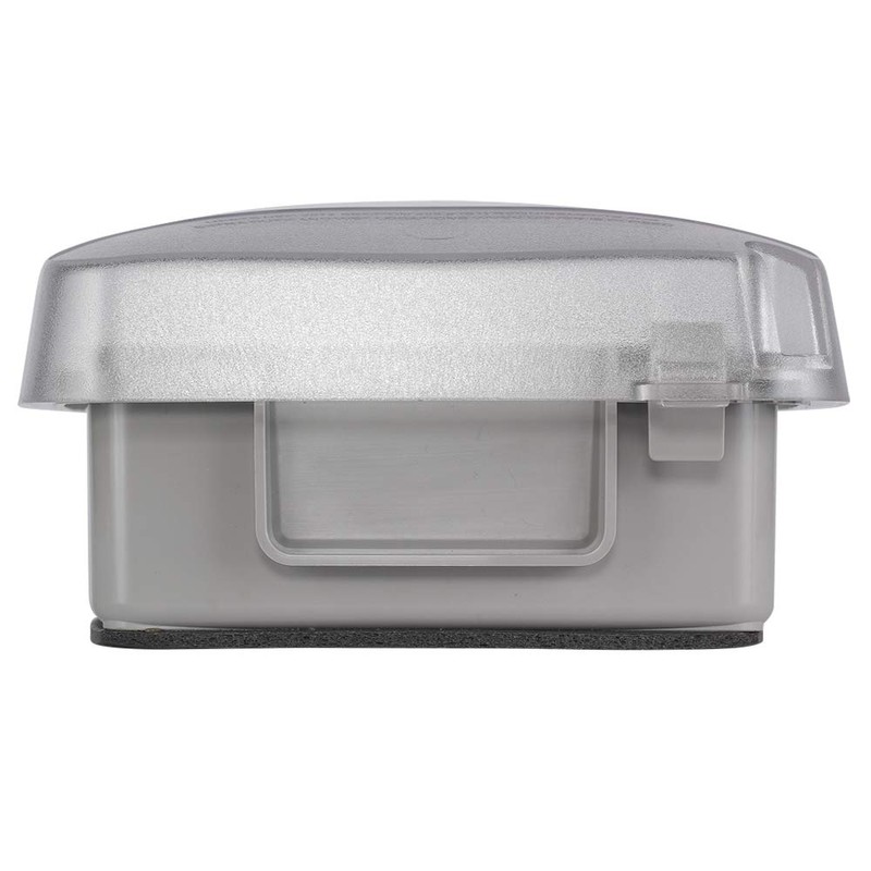 Intermatic Wp5220C Electrical Box, 2.25" Double Gang Plastic While-in-Use Weatherproof