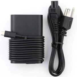 USB-C Laptop Charger 45W for Dell Adapter: Dell XPS 13 9360 9365 9370 9333 9380 Inspiron 14 7437 Latitude 7390 2in1 7275 7370 5175 5285 5290-2in1,LA45NM150,04RYWW,0HDCY5 with Type c (USB-C/USBC) Tip