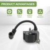 Ignition Coil for Lawn Mower, Lawn Mower Parts, High-Performance Wire