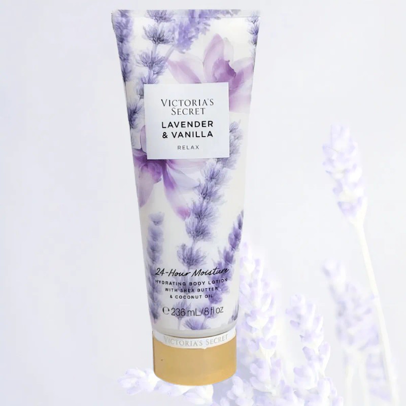 Crema Hidratante Lavender Vanilla Relax Victoria Secret 236ml
