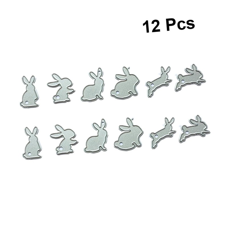 VILLFUL 2 Set Mini Rabbit Carbon Steel Cutting Dies for