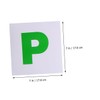 iplusmile 2pcs Car p Sign Sticker for Drivers and Vehicle