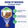 Wellix Dental Treats for Cats and Dogs - Crunchy Cat