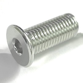 M10 (P=1.25) Stainless Steel Ultra Thin Low Head Cap Bolts Fine Pitched (4 Pack, M10(P=1.25) X20L SUS Ultra Thin Cap)