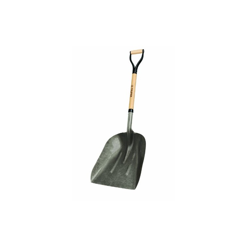 Truper 33115 Tru Pro Western Pattern Steel Scoop, D-Handle, 27-Inch