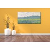 Claude Monet Canvas Wall Art - Field of Yellow Irises