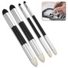 4pcs Blending Sponge Pens, Dual Tip Oil Pastel Blending Tools,