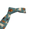 Hiukset Cow Tie for Men Funny Neckties Mens Wedding Tie