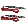 Universal 2pc 5050 Led strip for Motorcycle Bike Amber LED