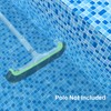 Sepetrel Upgraded Pool Brush Head for Cleaning Pool Walls,Heavy Duty
