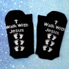 G2TUP Christian Socks Religion Christ Crew Socks Christianity Faith Gift