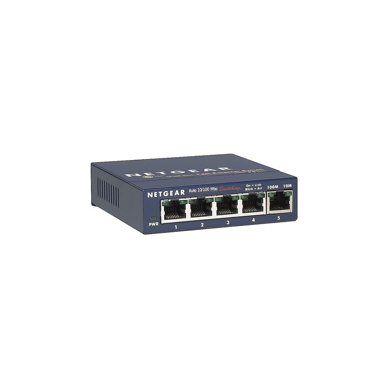 NETGEAR ProSAFE FS105NA 5-Port Fast Ethernet Switch (FS105NA)