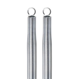 HARFINGTON 2pcs PVC Spring Tube Bender 20.8mm OD 550mm Long Zinc Plated PVC Conduit Bender PVC Pipe Bender Pipe Bending Spring for PVC Pipe Bending Devices in Home Hydropower, Silver Tone