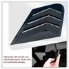 MUXEE Window Louver 2Pcs Side Vent Window Louvers for Kia