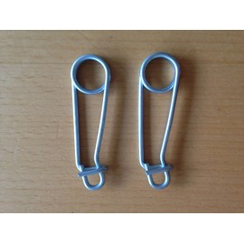 Gees Minnow Trap Utility Clips/Live Bait Traps Lock Clips - Set of 2 Clips New