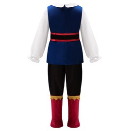 ReliBeauty Pirate Costume for Boys Costume Kids Toddler 4T-4/110