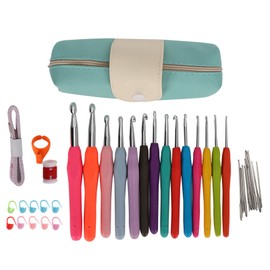 14PCs TPR Crochet Hooks Knitting Tool Sewing Parts Comfortable Crafts Weaving Gifts