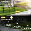 Ensenior 8-Pack Solar Lights Outdoor, Auto ON/Off 6500K LED Solar