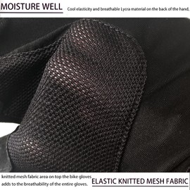 LeerKing Fingerless Fitness Gloves, Shock-Absorbing, Non-Slip Training Gloves for Gym, Pole Dance, Yoga, Women, Men, Black, S