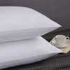 Premium Queen Pillowcases 4 Pack - White Standard - Ultra