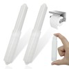 Moicstiy 2Pack Toilet Paper Holder Spring Rod Replacement, Plastic Spring