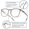 PAERDE Safety Glasses with Clear Anti Fog Scratch Resistant Wrap-Around