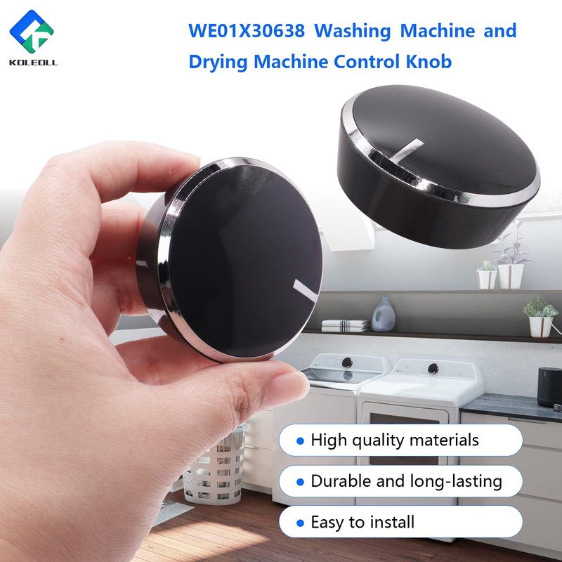 KOLEOLL WE01X30638 Compatible with GE Laundry Washer Dryer Control Knob
