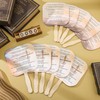 50 Pcs Christian Church Fans Religious Handheld Fan Inspirational Hand