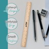 Rulers 12 Inch, Rulers Bulk for Classroom – Wooden Ruler