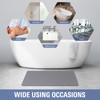 OTHWAY Large Shower Mat, 35"x 24" TPE Shower Mat Non