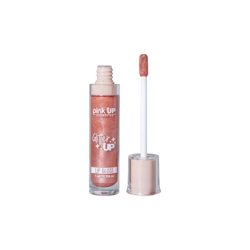 Pink Up Glitter Up Labial Gloss Brillo Efecto Húmedo