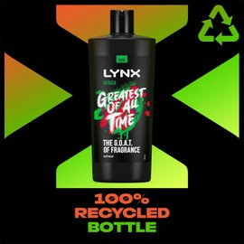 Lynx Lynx Shower Gel 12 Hours of Long Lasting Refreshing Fragrance Body Wash with Plant-Based Moisturisers for Men XXXL Size Body Cleanser for Naturally Soft Skin, 700ml (Africa, Buy 6)