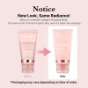 Paquete de mascarilla facial despegable envoltura de colágeno para la
