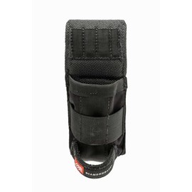 The Diamondback Bossman Compact Tool Pouch, Black | Holds Utility Knife, Chisel, Small Tools, Tape Measure, Hammer Loop, Drill Bit Holder | for Carpenters Framers Electricians | 9.5"x4"x1"