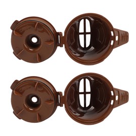 Ground Coffee Brew Basket Filter, 2Pcs Coffee Brew Basket Replacement for FlexBrew 49974 49975 49976 49979 49950 49966 49957 49954 49947 49940 Coffee Machine