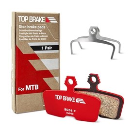 Top Brake Pastillas de Freno de Disco Bicicleta para AVID SRAM Code R/RE/RSC, Guide RE (Performance - Rojo)