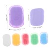 KICHOUSE Portable Travel Soap Sheets Hand Wash Paper Sheets for