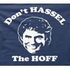 Hasselhoff - Don't Hassel The Hoff t-Shirt Blue