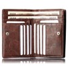 JIL GOADON Men's Bi-Fold Wallet, Popular, Large Capacity, Ultra Lightweight,