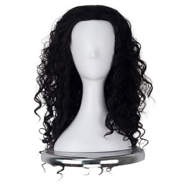 Maui Wig Men Long Brown Curly Hair Pirate Cosplay Costume Wig