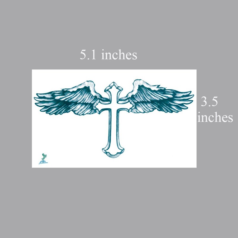 Yeeech Temporary Tattoos for Men Waterproof Long Lasting Neck Design