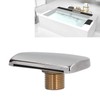 Shower Faucet Spouts Large Diameter Simple Installation Easily Clean Waterfall