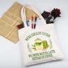 WSNANG Matcha Latte Aesthetic Tote Bag Matcha Lover Shoulder Bag