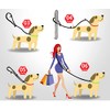 WINHYEPET True Love 7 In 1 Multi-Function Adjustable Dog Lead
